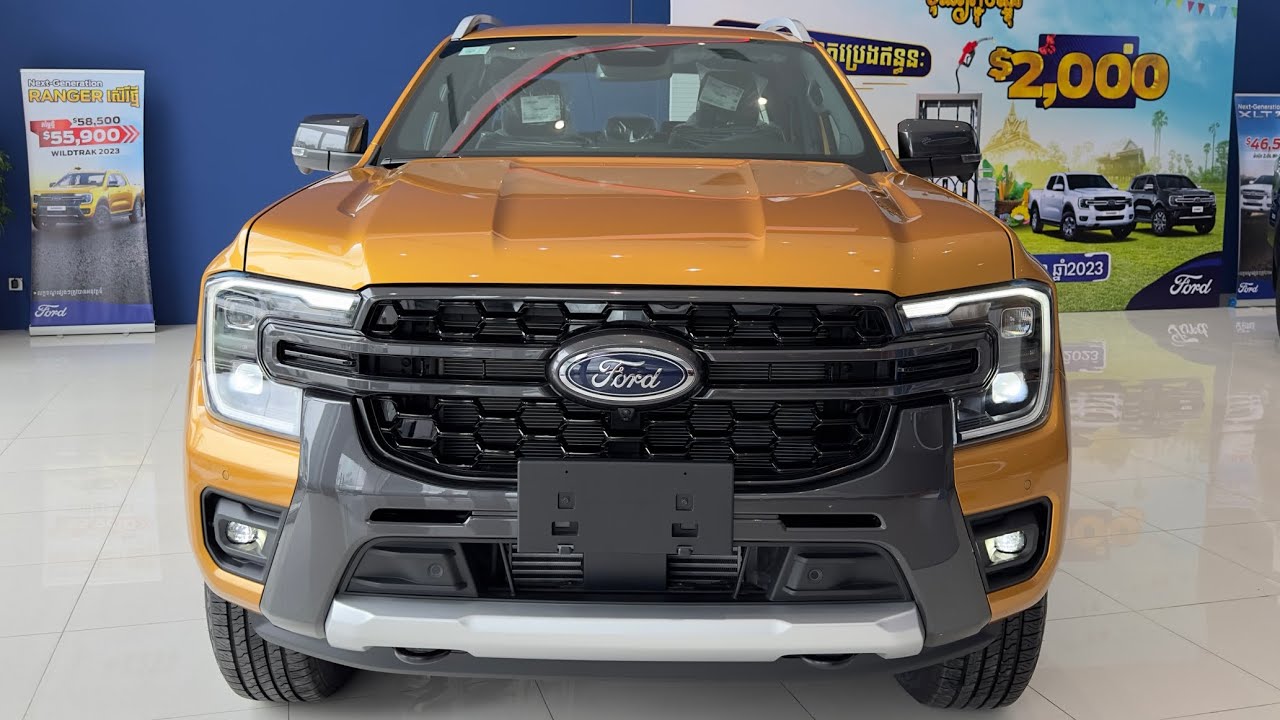 2023 Ford Ranger Wildtrak 4x4 - The Next-Generation Ranger | Luxe Yellow Color