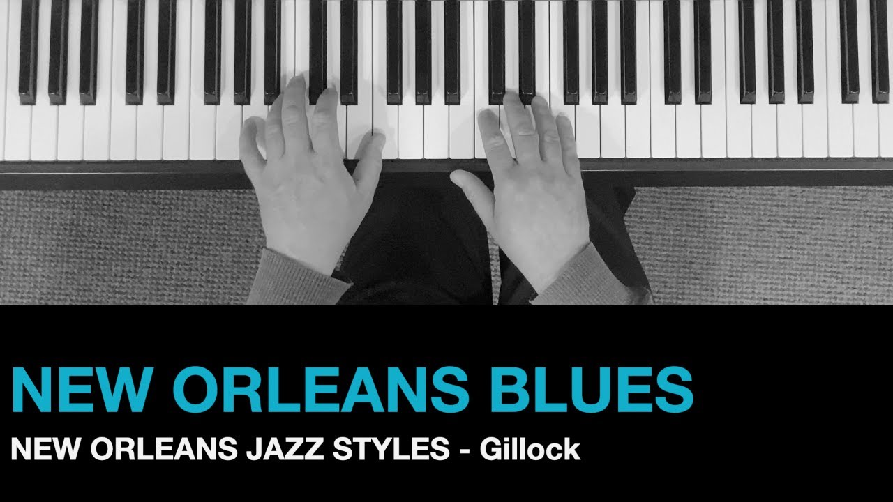 NEW ORLEANS BLUES | New Orleans Jazz Styles | William Gillock | sheet music link below