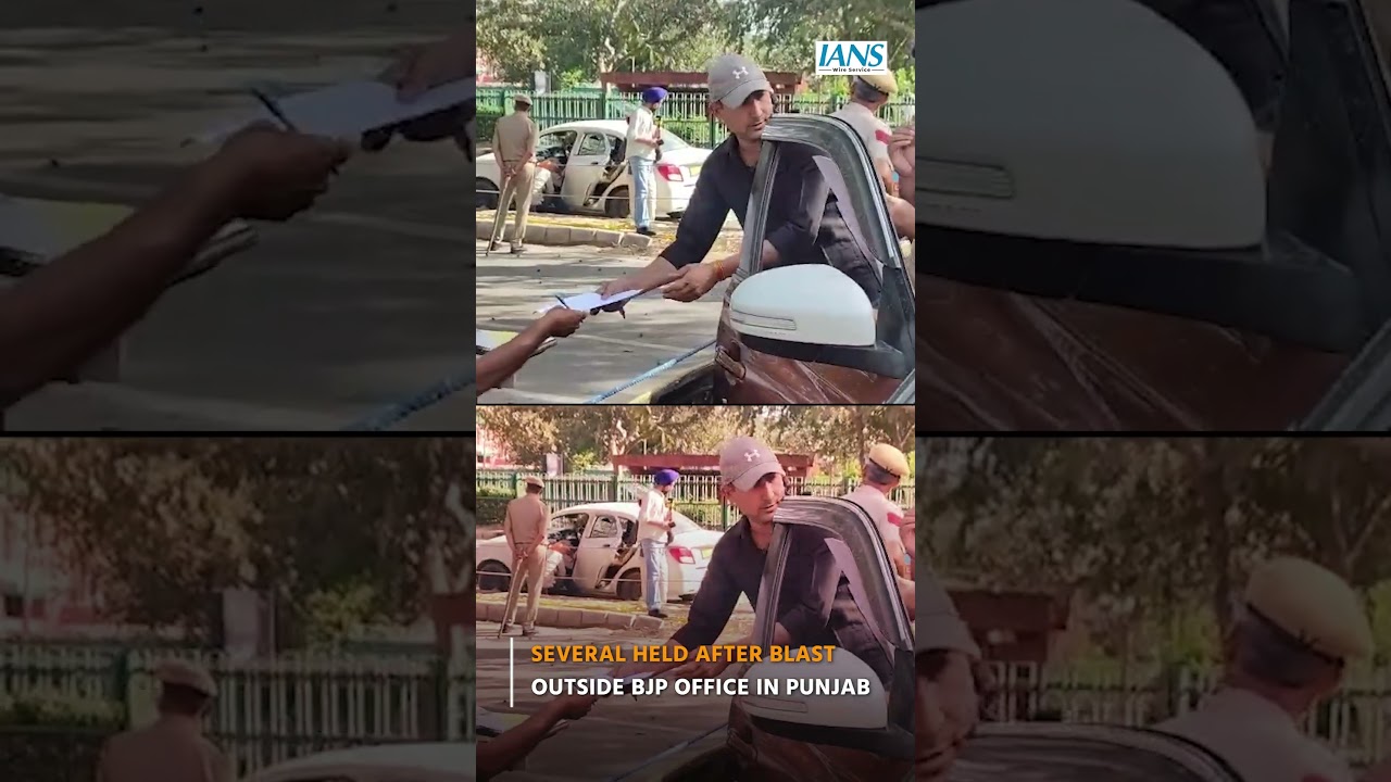 Punjab BJP Office Blast: Several Held for Questioning
