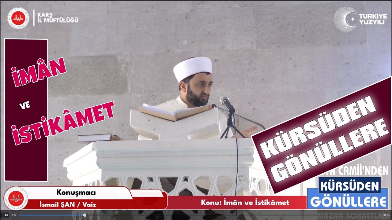 Evliya Camii'nden Kürsüden Gönüllere Ramazan Sohbetleri / 2026