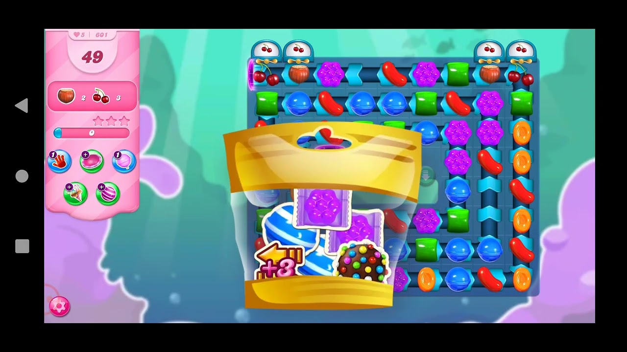 Candy Crush Saga Levels 600 to 601