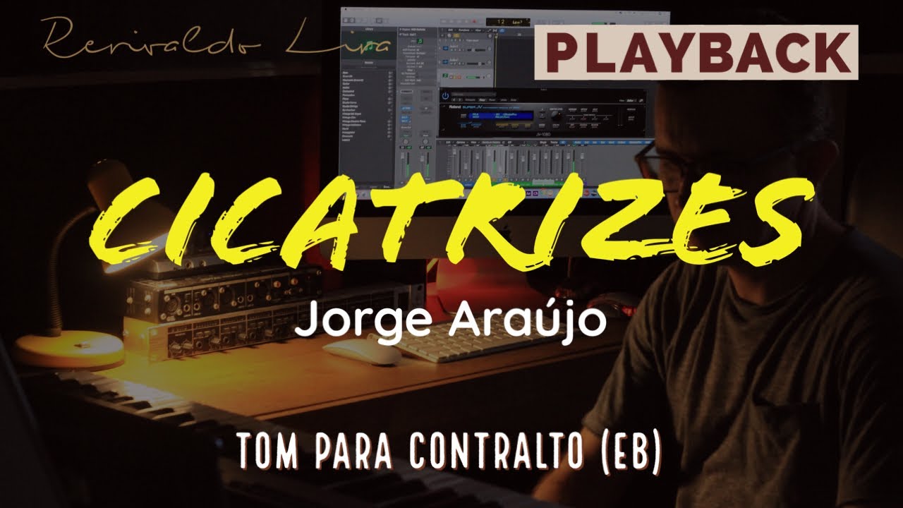 CICATRIZES | Playback Tom Para Contralto (Eb)