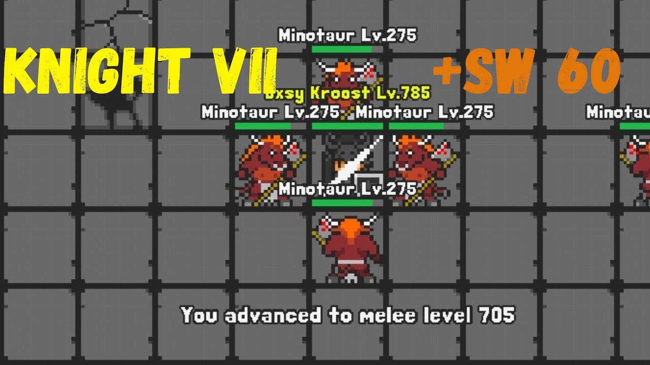 New acc knight 700 vs south 😈 (rucoy online)