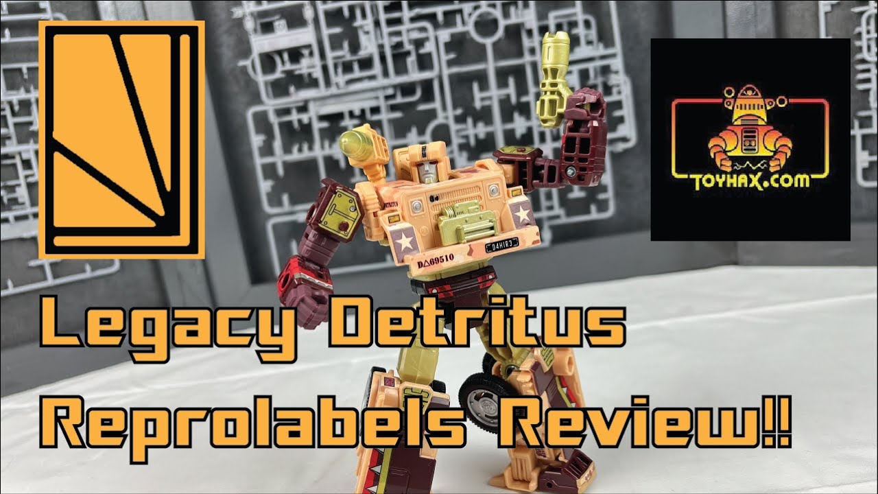 Legacy Detritus Reprolabels Application and Review