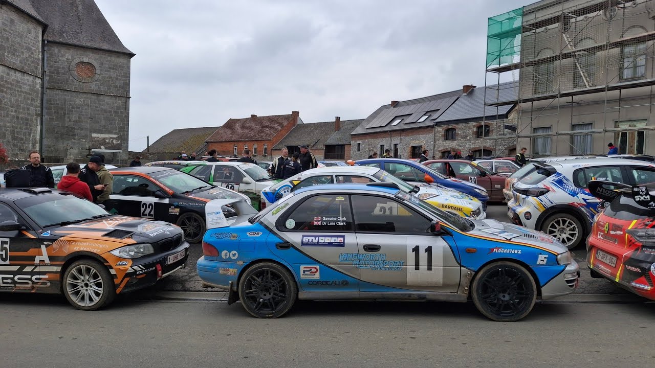 Rallye Salamandre 2025 LANGWORTH MOTORSPORT SUBARU Gawaine and Lois Clark Crash at 3.26