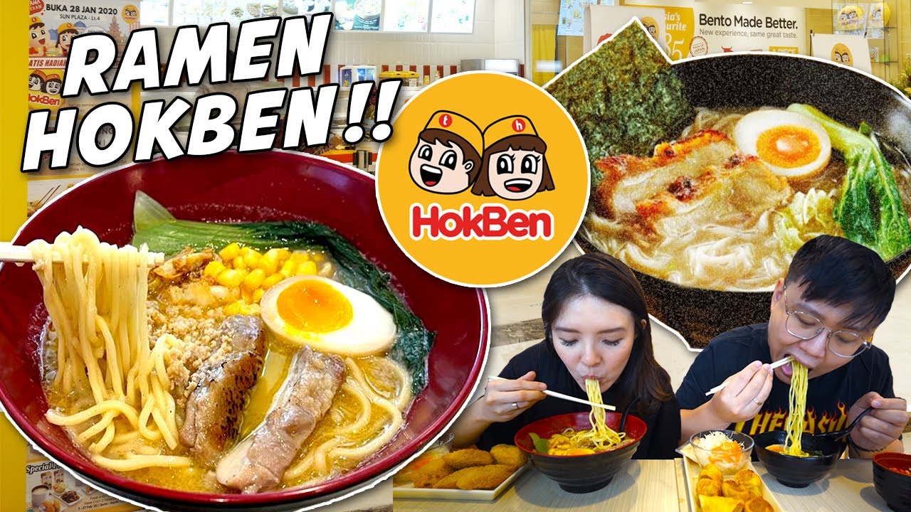 SEKARANG HOKBEN JUALAN RAMEN, KITA KAGET SAMA RASANYA...