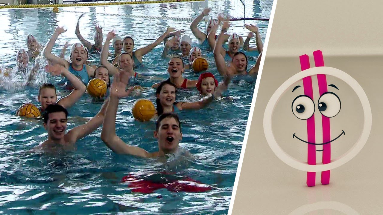 Gyerekjáték VB adás - Gurisatti Gréta, Bíró Attila - női vízilabda (M2 Matricák)