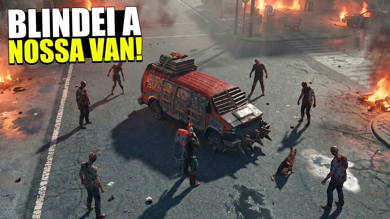 BLINDEI A NOSSA VAN E FICOU INSANA! | HumanitZ 1.0