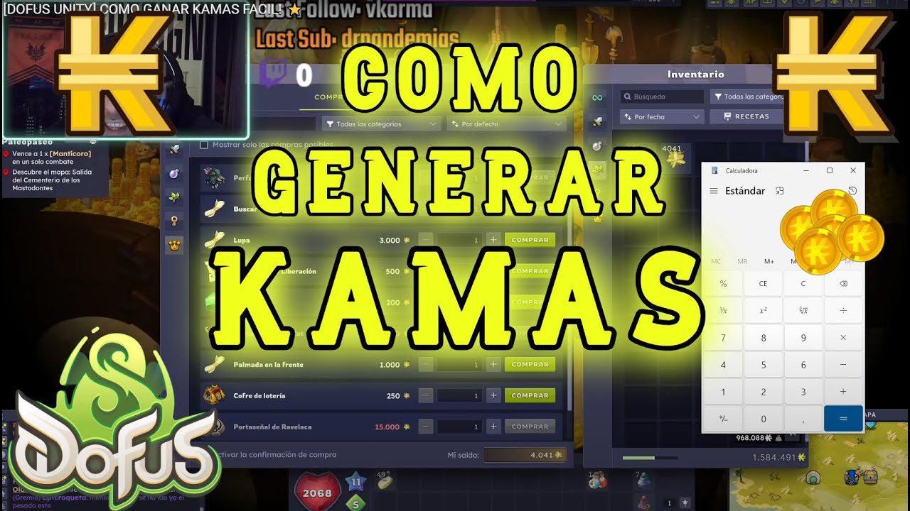 [DOFUS UNITY] COMO GANAR KAMAS FACIL l MONOCUENTA ⭐