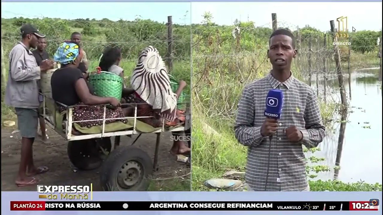 GUITIMELA MOSTRA O DRAMA DAS INUNDAÇÕES EM HULENE; MORADORES RECORREM À “TXOVA” PARA ATRAVESSAR
