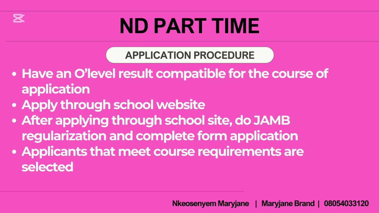Study guide for Yaba College of Technology 