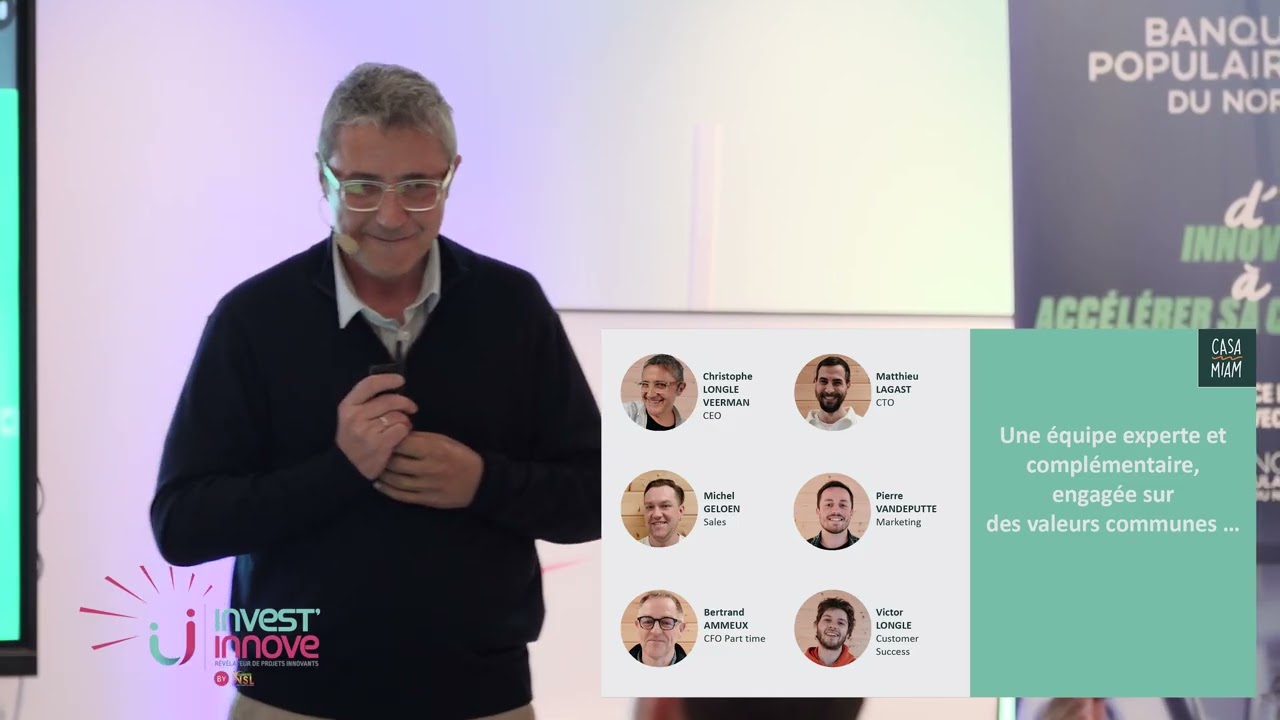 💎 Invest'Innove - CASAMIAM par Christophe LONGLE VEERMAN