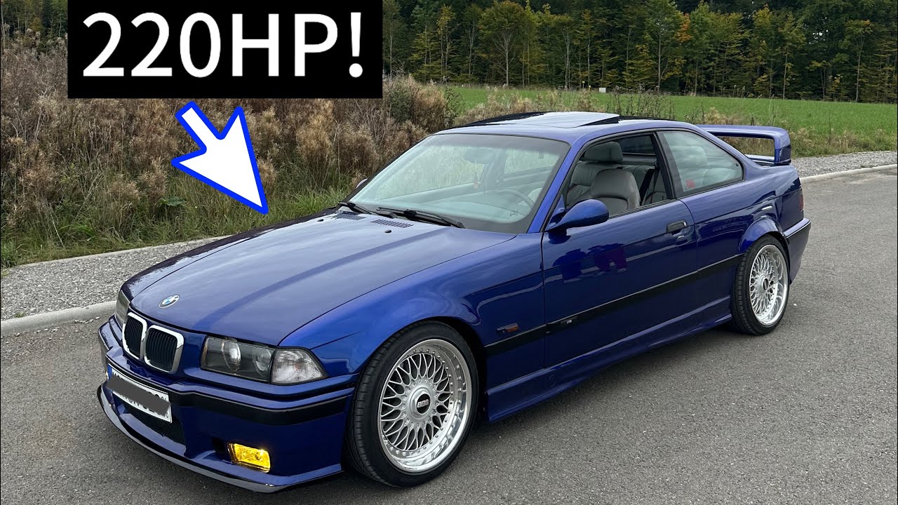 Tuned BMW E36 328i with 220HP - Old School BMW Power