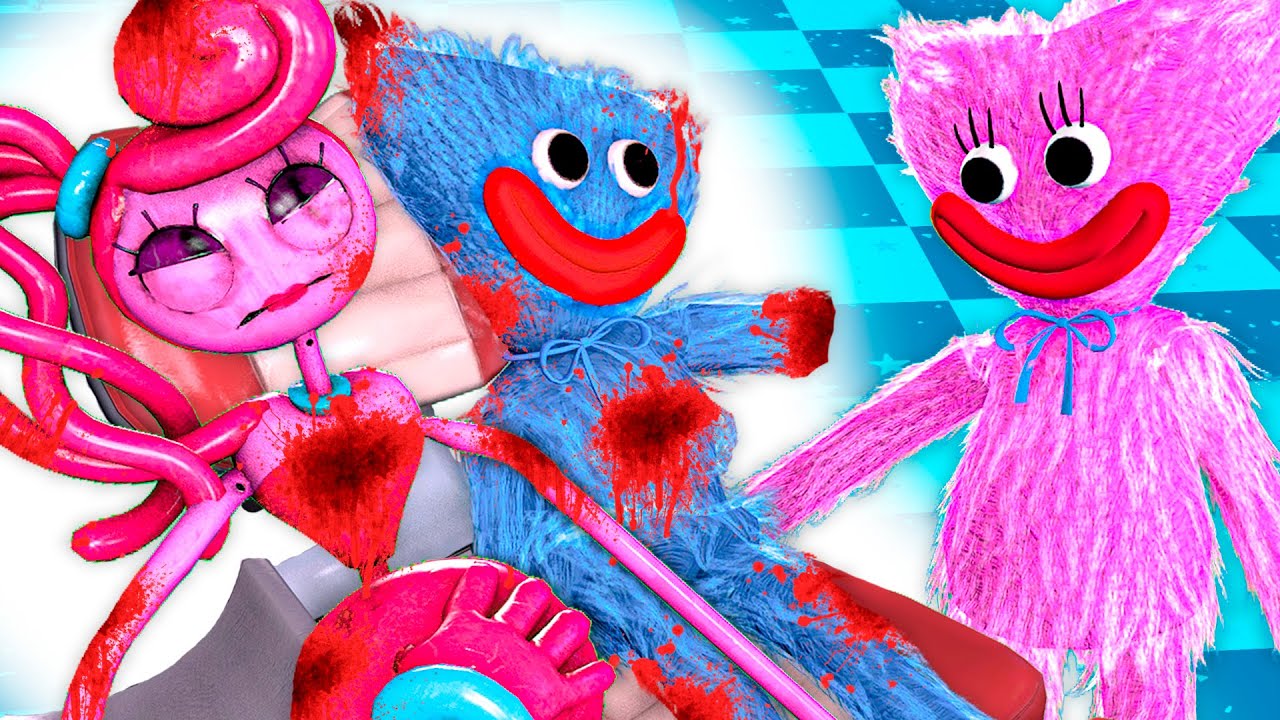 R.I.P Mommy Long Legs vs Huggy Wuggy - Sad Story - Poppy Playtime Chapter 2 Animation
