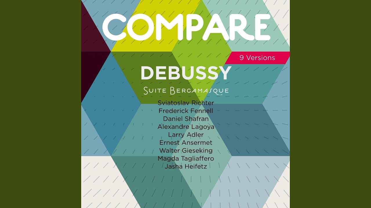 Suite bergamasque, L. 75: No. 3, Clair de lune