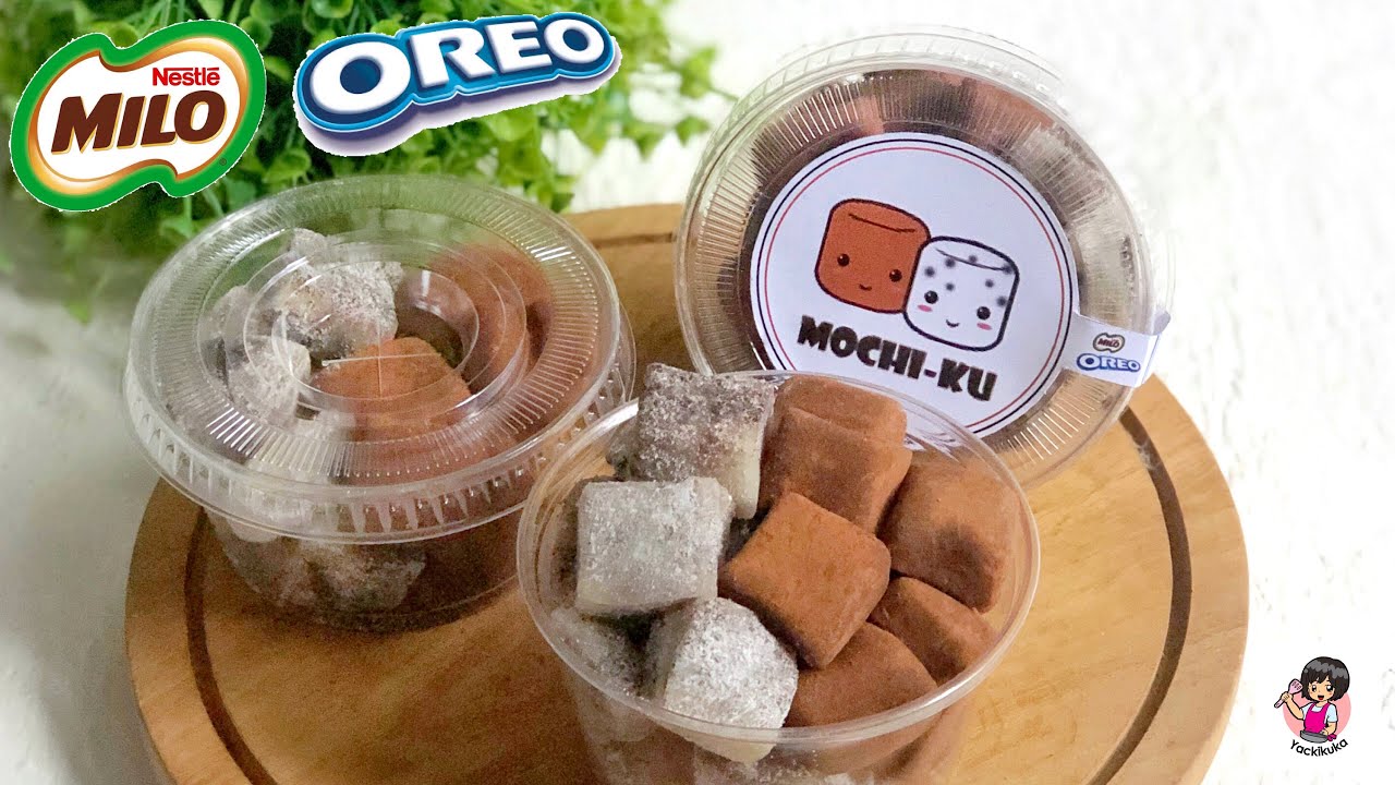 SUPER EASY!! Milo n Oreo Mochi❤️ Chewy n Yummy! Plus ide buat jualan❤️