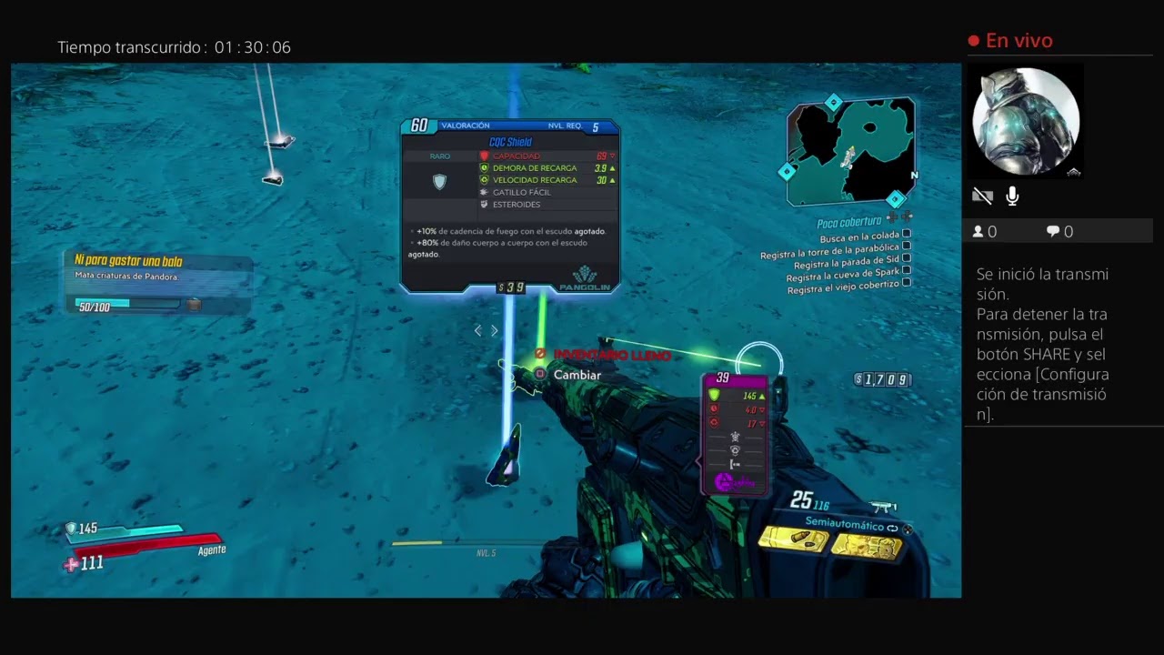 Transmisi&oacute;n de PS4 en vivo de GuinYi-206