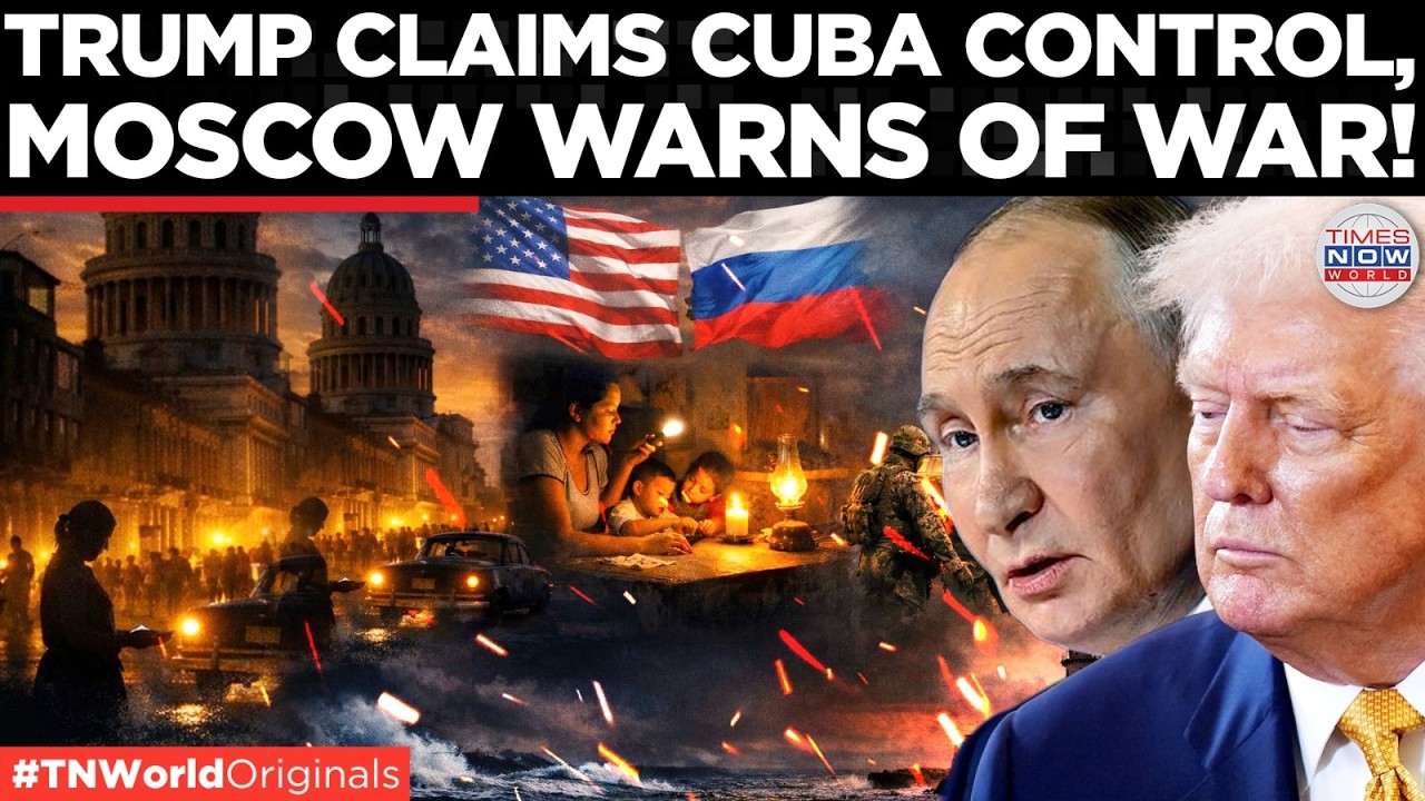 TRUMP’S CUBA GAMBLE: “Taking Cuba” Remark Sparks ANGER Russia Amid Blackouts And US Pressure!
