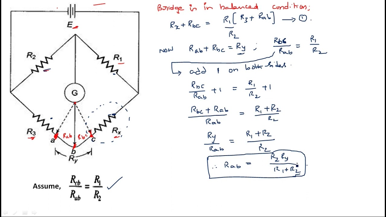 Kelvin's bridge || Circuit | Electrical Instruments ( EIM ) | Lec - 41