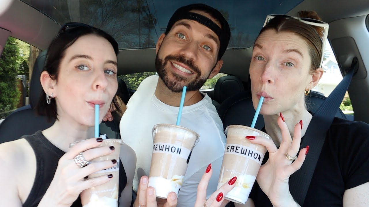 Trying Molly Sim's Erewhon Smoothie!!
