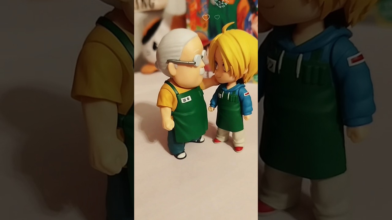 Sakamoto x Shin Figuarts Mini #sakamotodays #sakashin #sakamototaro #shinasakura #figuartsmini
