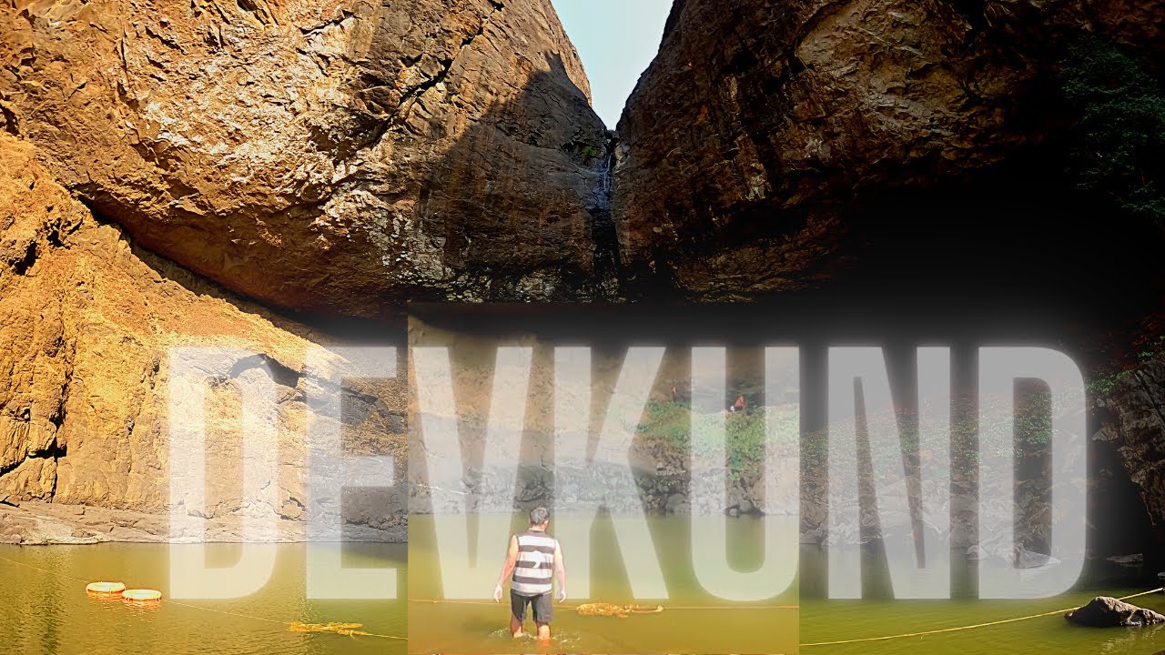amazing view of Devkund waterfall | jungle trek |  Devkund waterfall | go pro 9 | ep-07