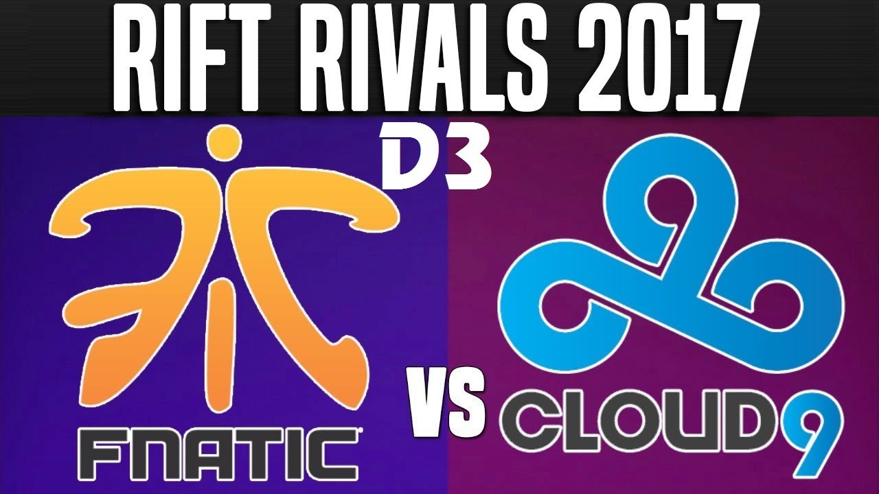 LOL FNC vs C9 Highlights Rift Rivals EU vs NA 2017 Fnatic vs Cloud9