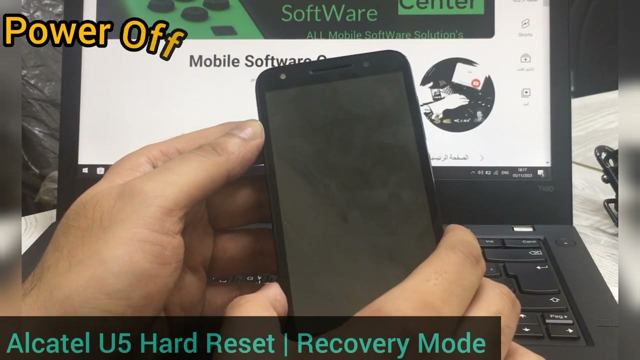 Alcatel u5 hard reset | Recovery Mode