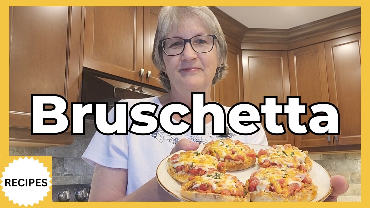 BRUSCHETTA - (Easy-to-follow Recipe)