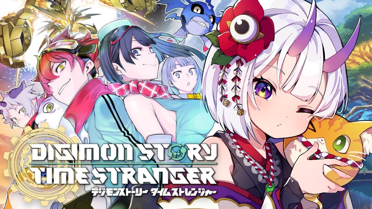 【 デジモンストーリー タイムストレンジャー  】完全初見！初めてのデジモン楽しむわよ【 百目鬼かなた / #vtuber 】