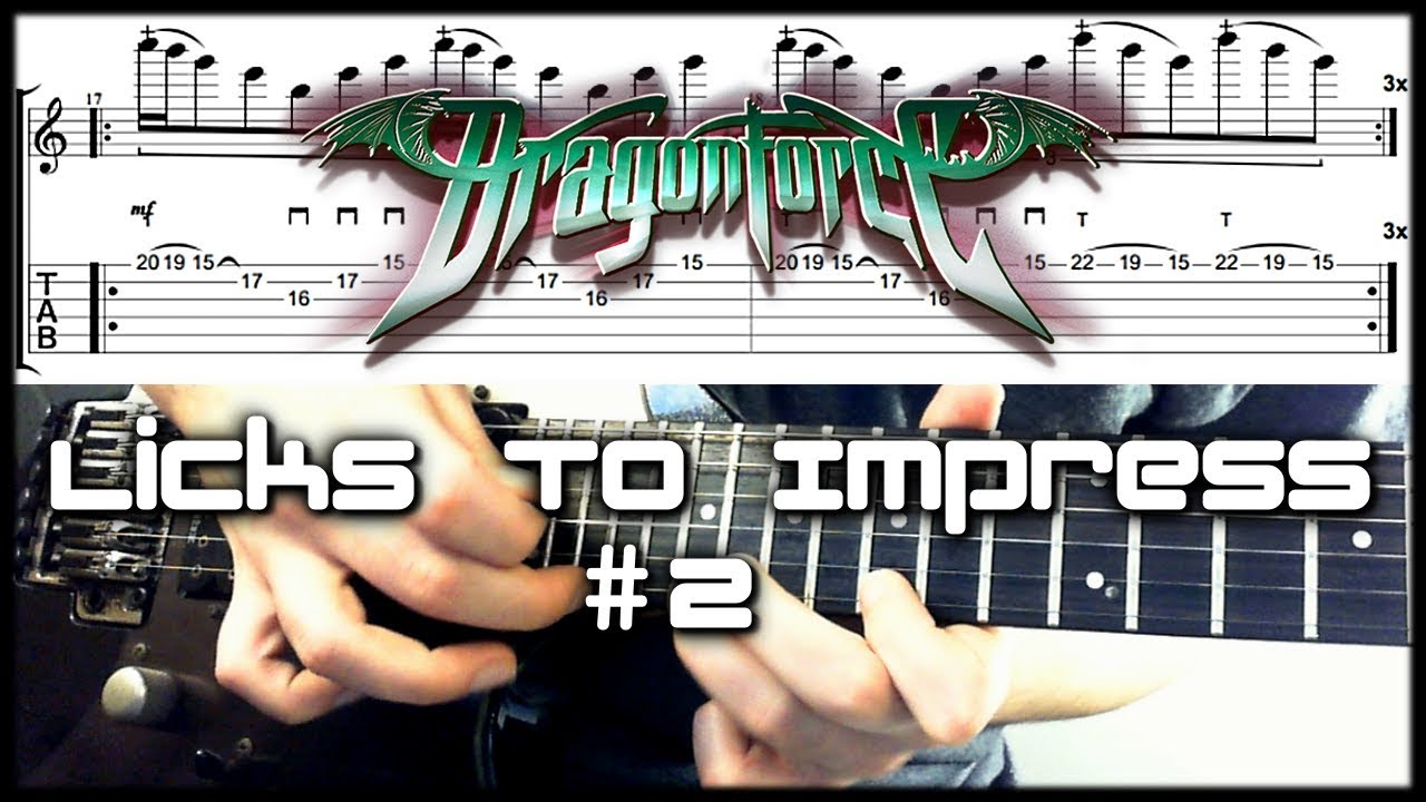 Guitar Licks To Impress #2- Herman Li (Dragonforce): Valley Of The Damned