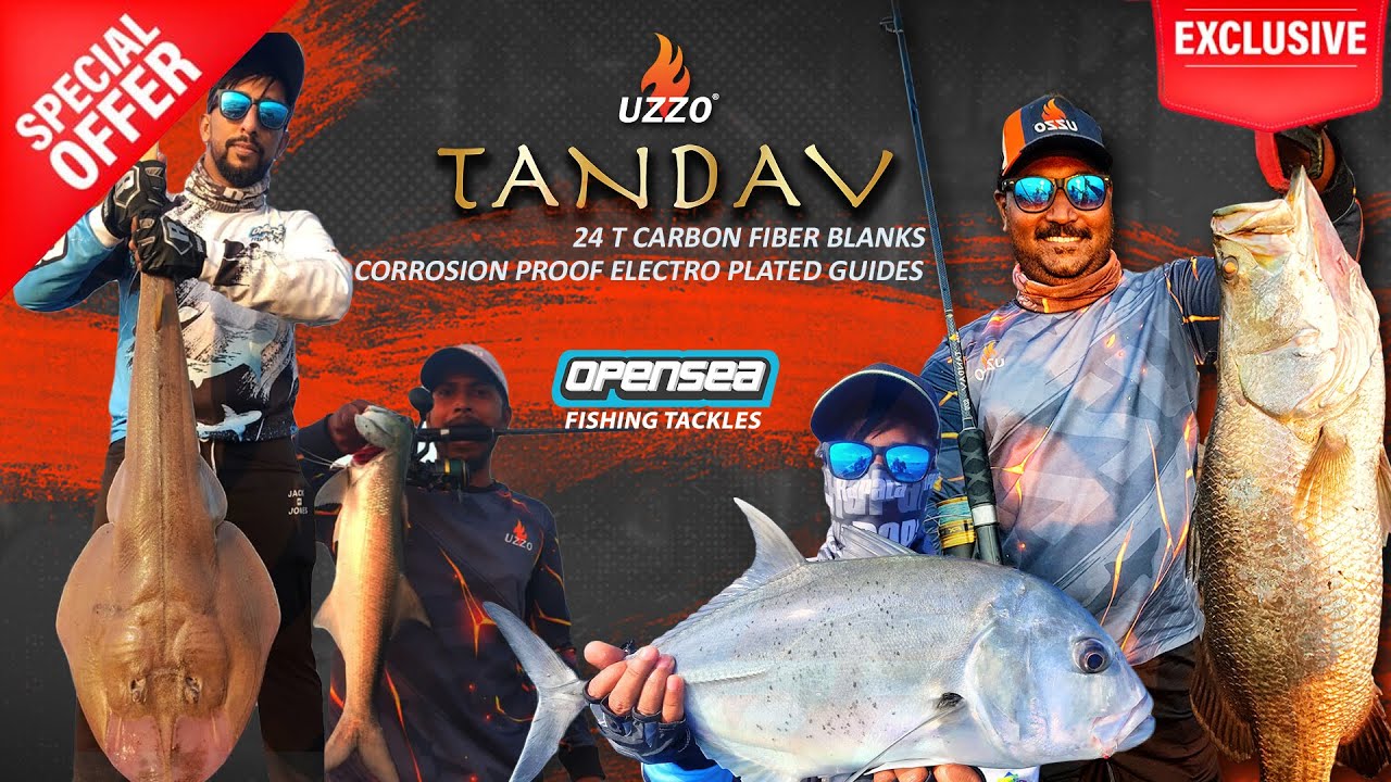 UZZO TANDAV Now Availabale @the store Opensea Fishing Tackles