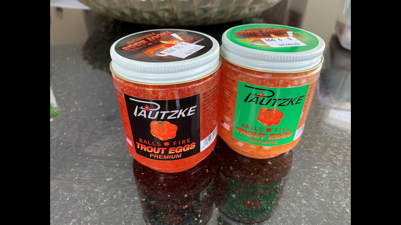 Pautzke's REAL trout eggs new for 2020 !