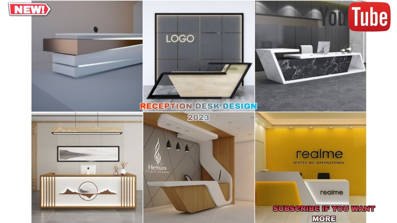 100 best unique office reception counter desk design 2023 || morden reception desk design ideas 👍👍