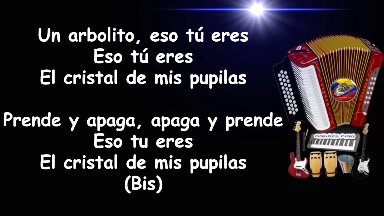 Cristal De Mis Pupilas - Los Betos | Letra | Andres Pino Music