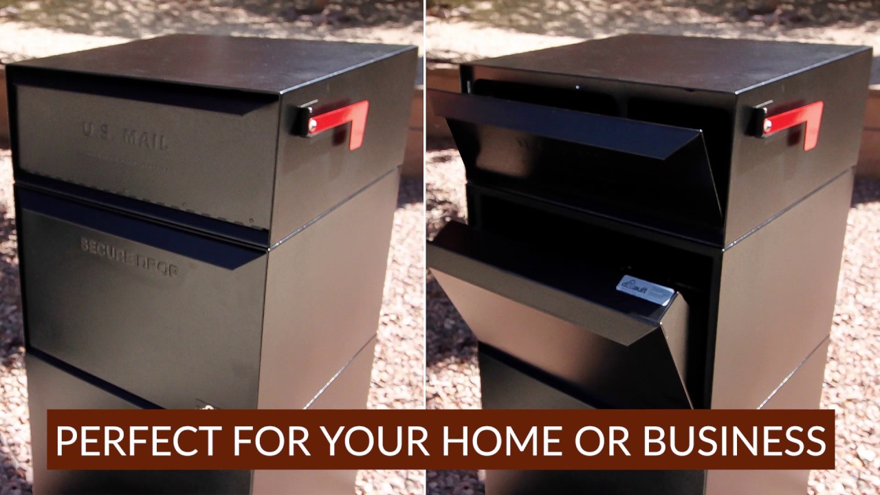 USPS Approved Curbside Package Mailbox by dVault - Full Service Vault