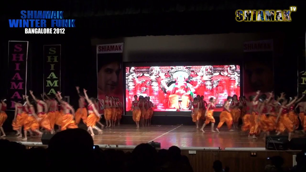 Devashree Ganesha - SPB - St Joseph - Shiamak Winter Funk 2012 - Bangalore