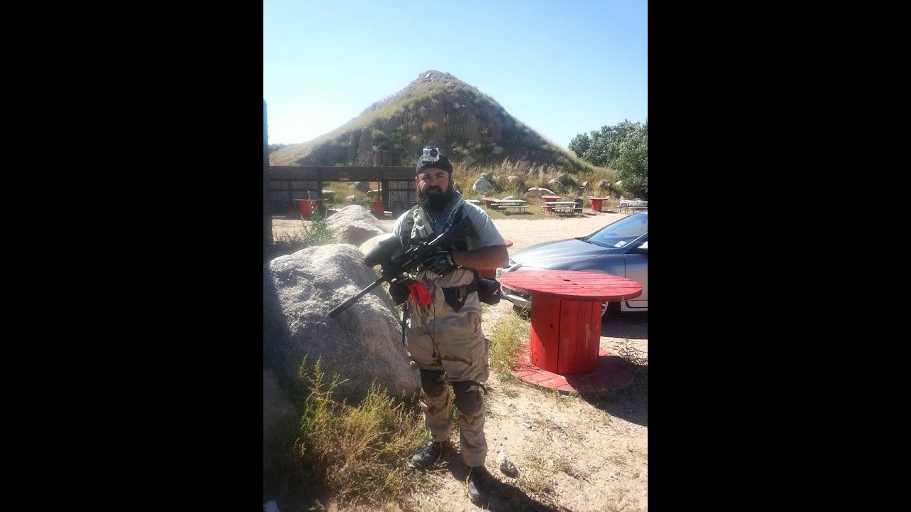 9 vs 17 Paintball @ Dragonman's