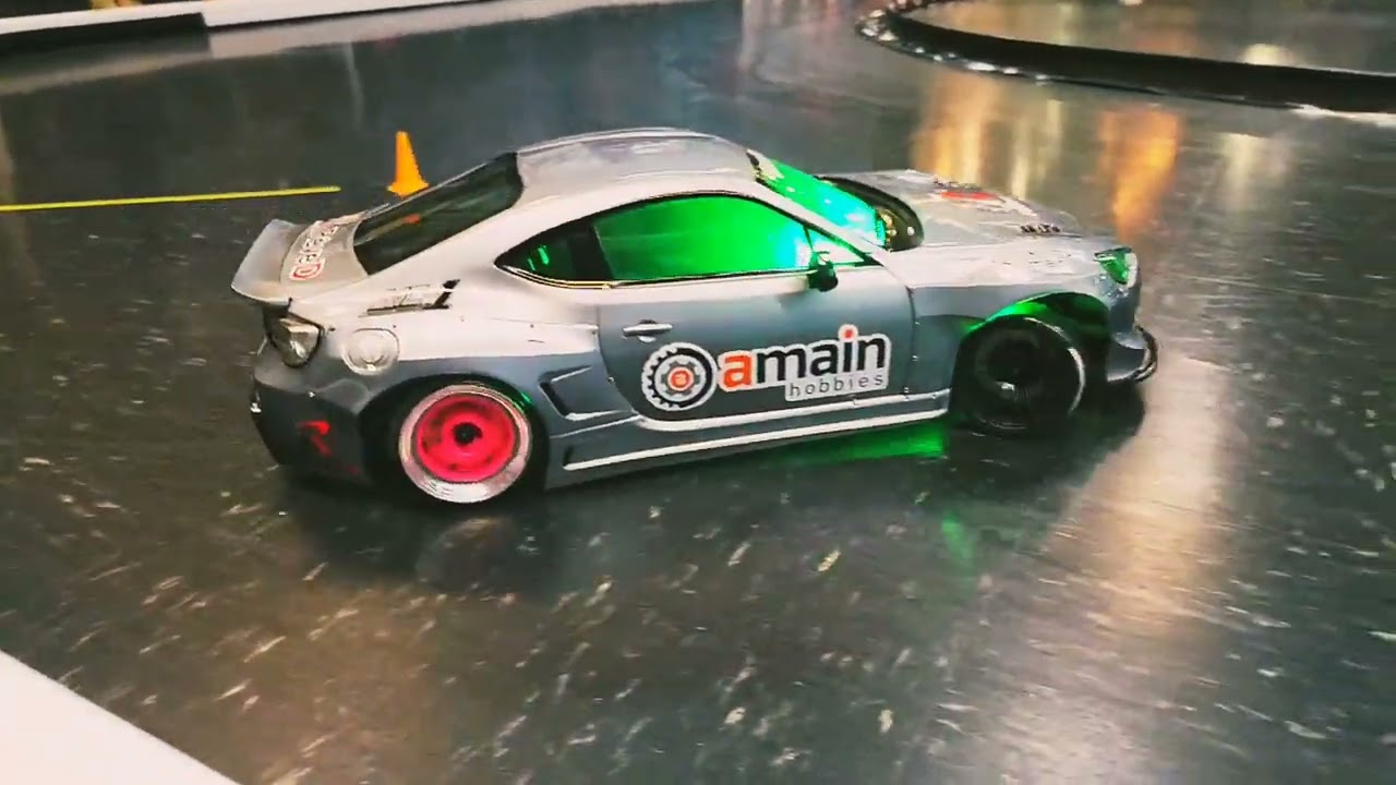 The Wifey and I drifting at Amain Hobbies Chico