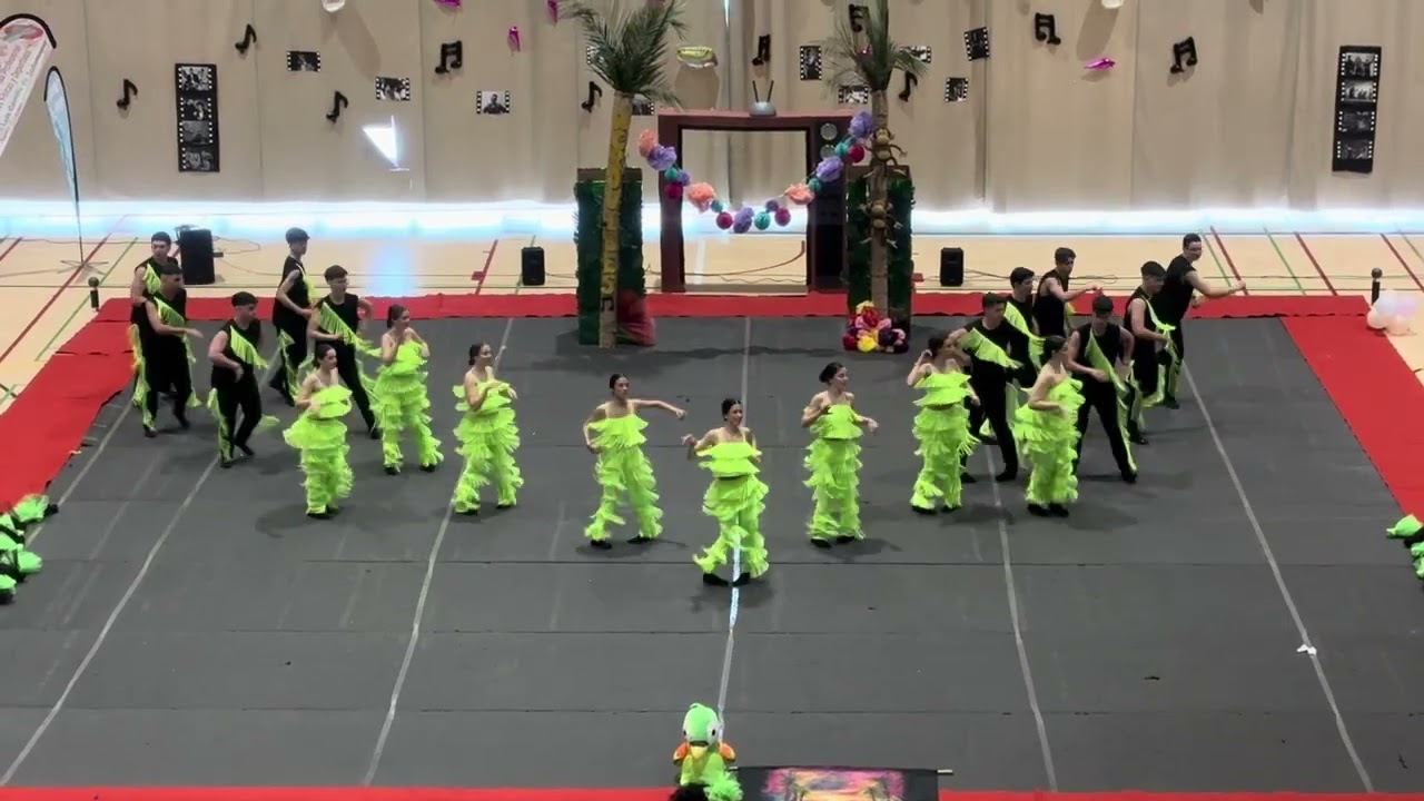 Acrosport 2025- 1 puesto. Colegio espíritu santo.