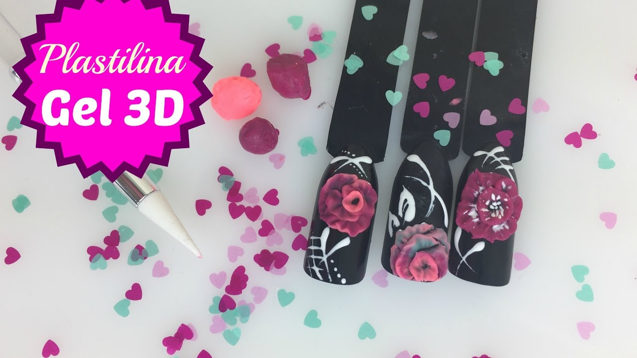 Gel plastilina para uñas - Diseño Feria de Abril