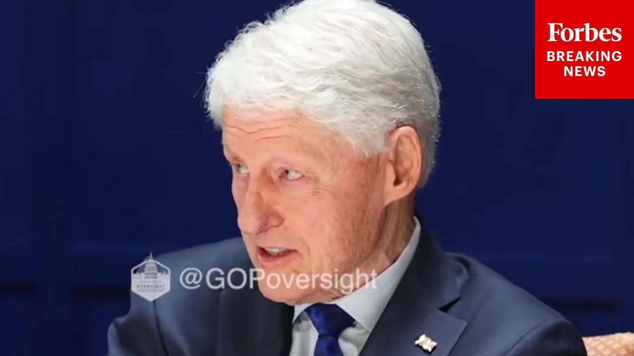 WATCH: Questioner Rapid-Fires Names At Bill Clinton During Epstein Testimony