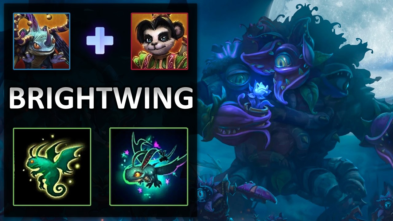 Brightwing Blink Heal vs Lili | Garden of Terror | Heroes of the Storm Master Replay