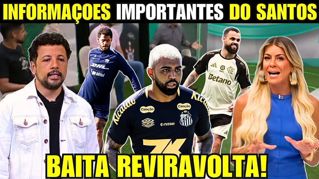 BASTIDORES AGITADOS NO SANTOS! JOGO ABERTO E ESPN SOLTAM INFORMAÇÕES PESADAS DO PEIXE!