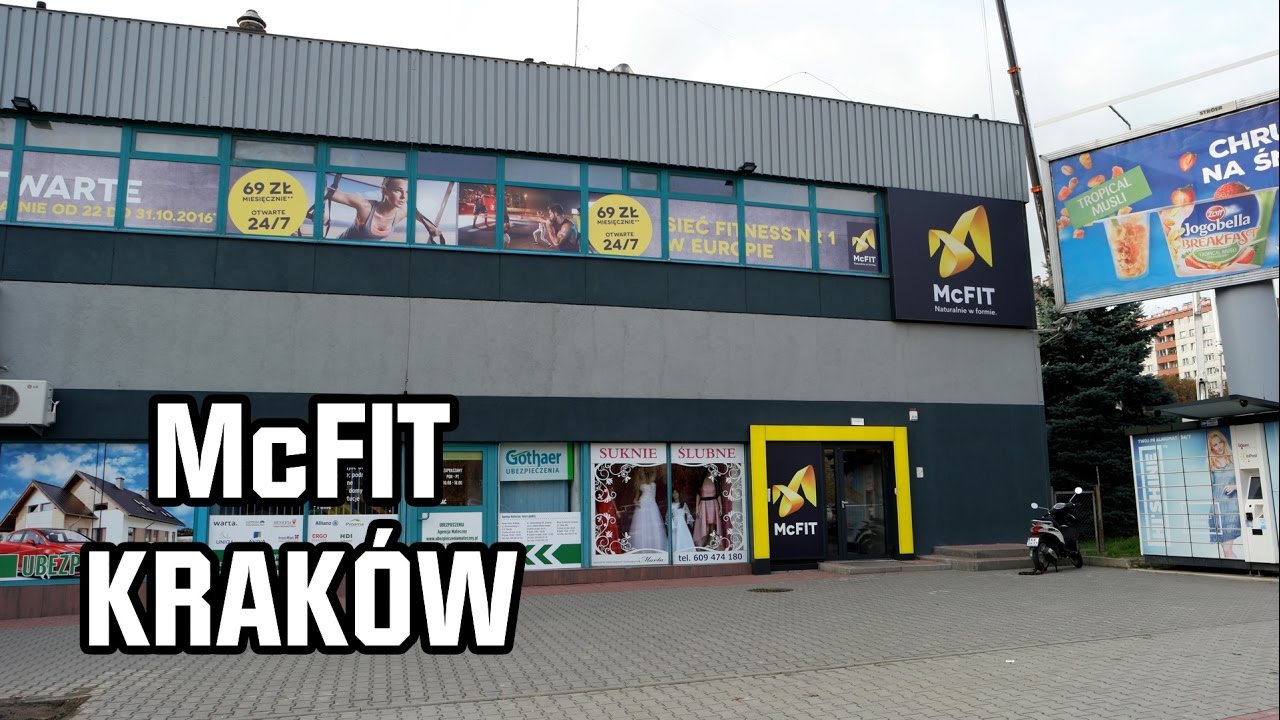 McFIT Kraków - Prezentacja / opinia o nowej siłowni