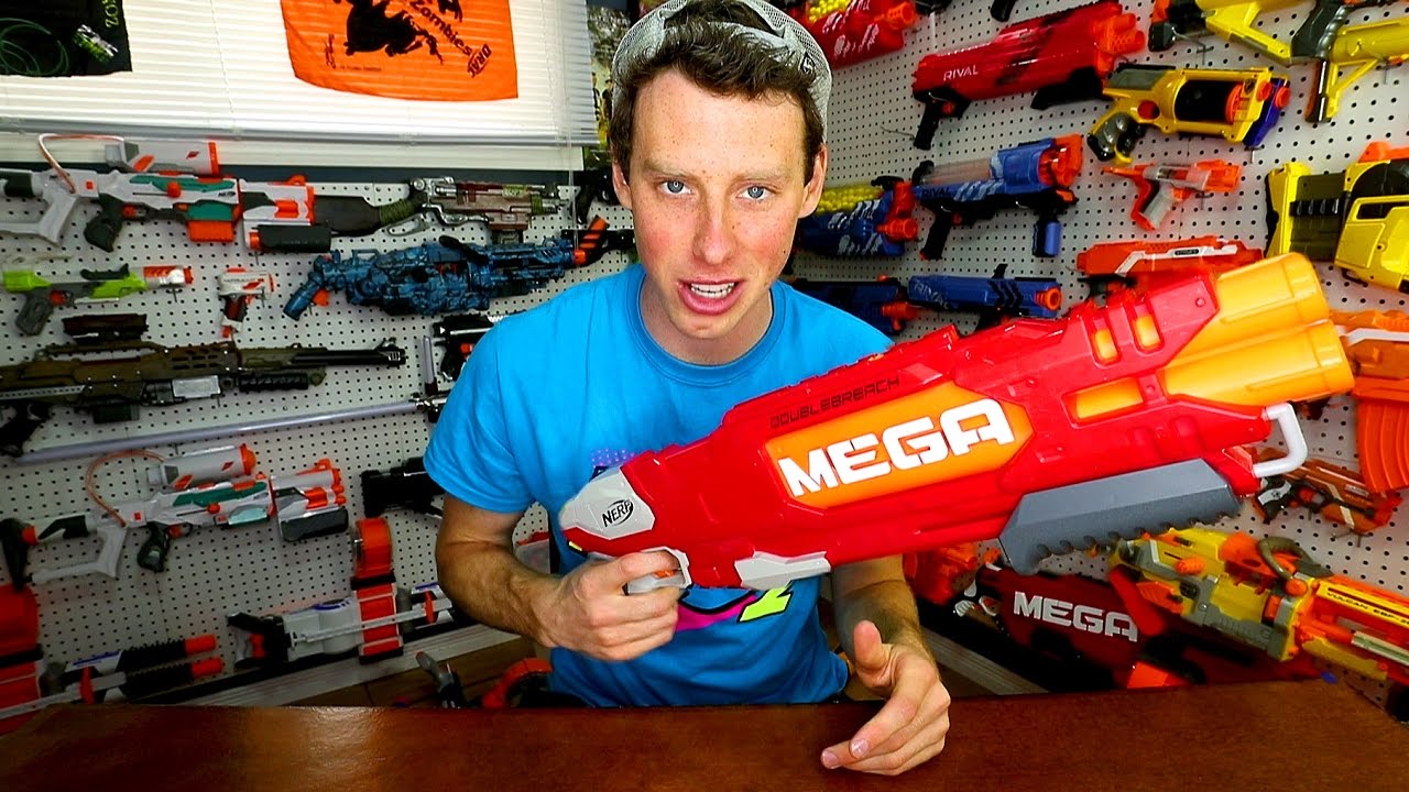 Бластеры NERF GUN GAME 7.0!!!