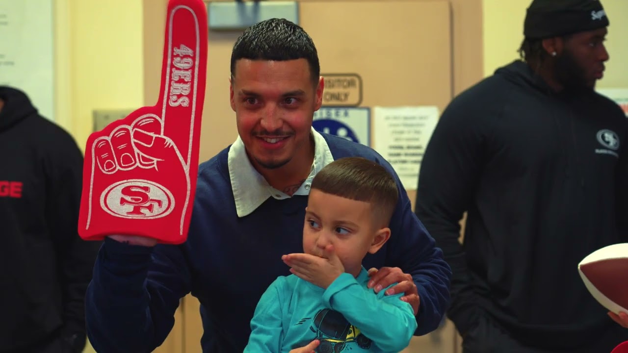 49ers visit San Quentin 2025