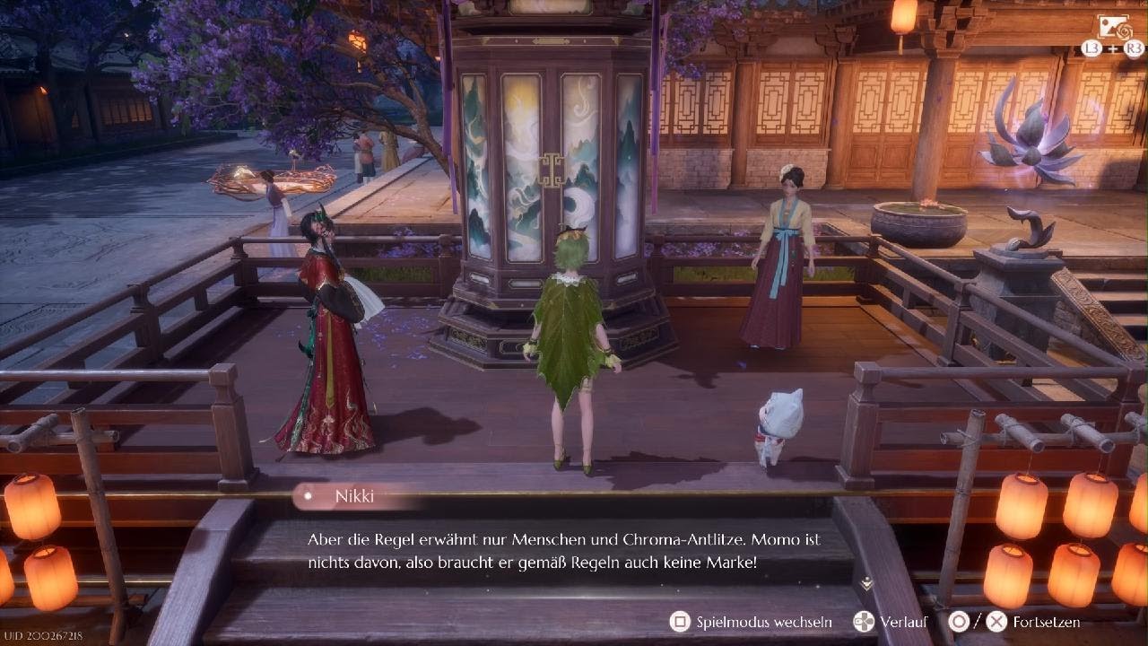 Infinity Nikki Geführt durch die Charactermarke