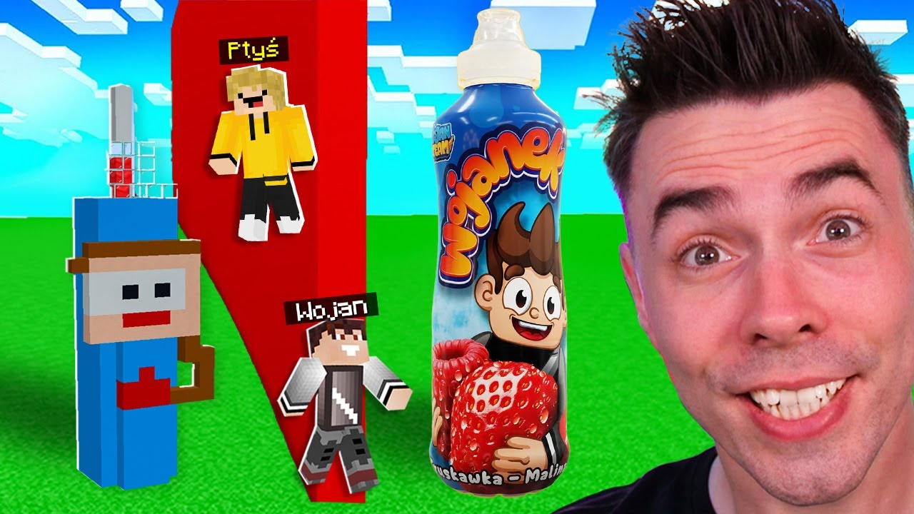 Oszukuje w KONKURSIE BUDOWANIA WOJANKA w Minecraft!