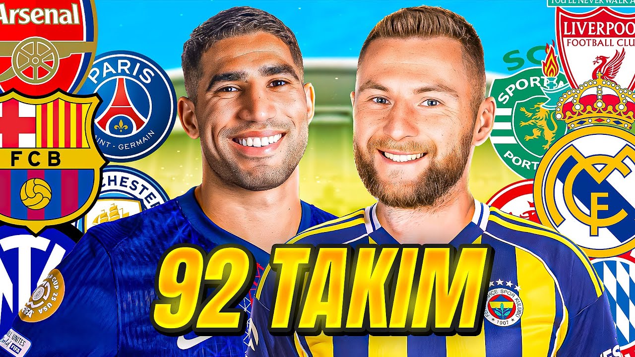 DÜNYANIN EN İYİ 92 TAKIMI AYNI LİGDE OLSAYDI?